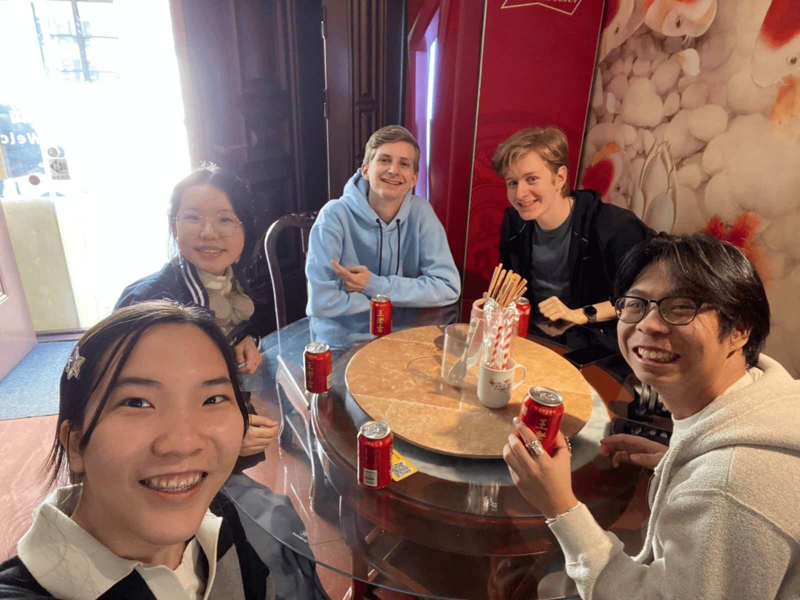 my first meal in china