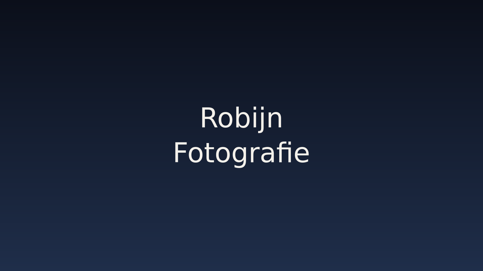Robijn Fotografie