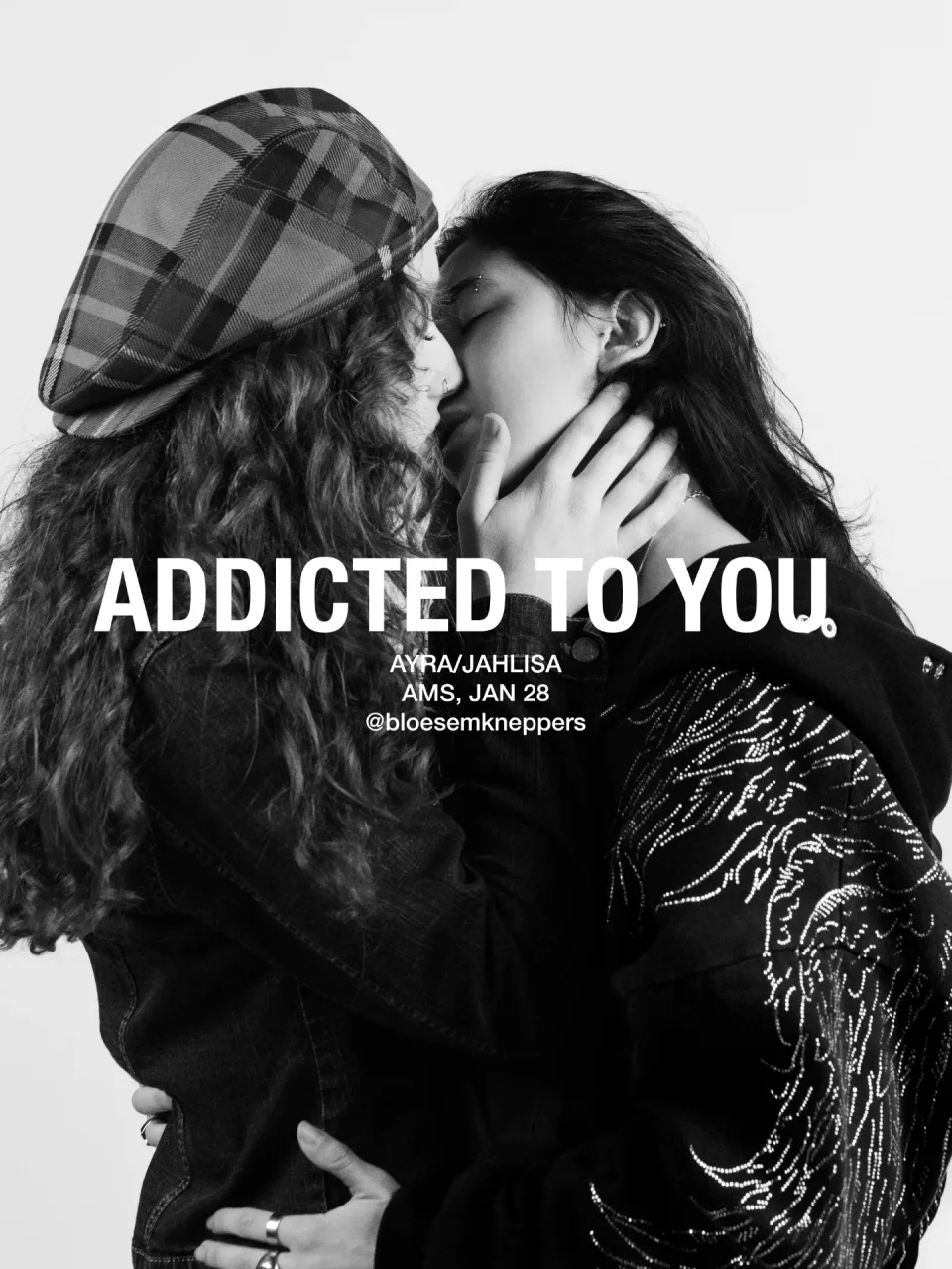 Addicted to You campaign portrait featuring Bloesem Kneppers