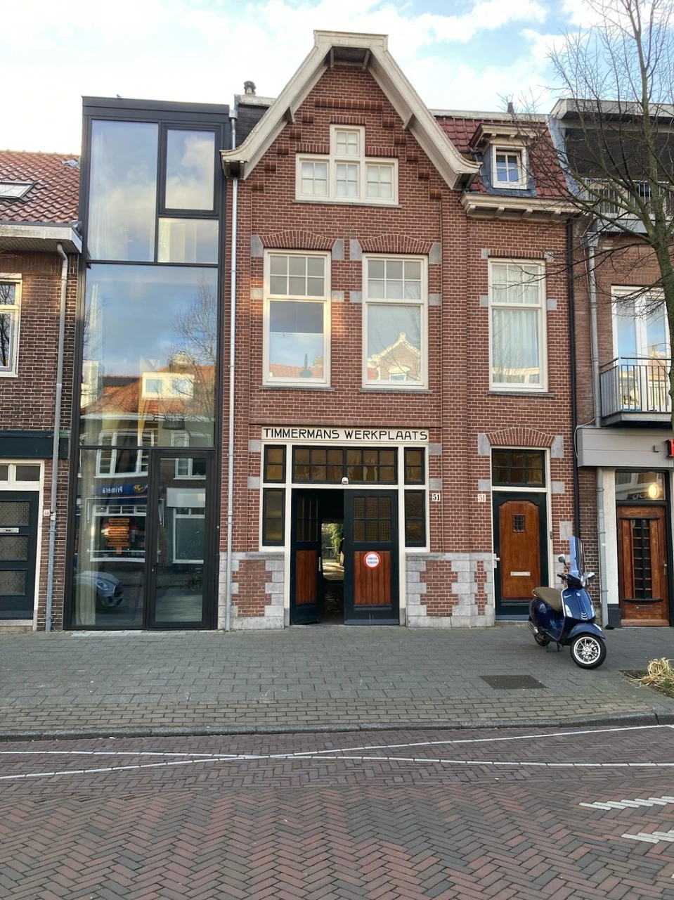 Timmermans Werkplaats in Haarlem, gefotografeerd voor de case van de website van Maria Hoogland Architectuur
